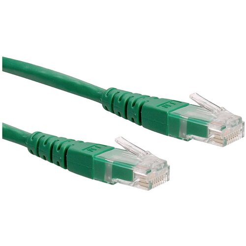 Roline 21.15.0926 RJ45 omrežni kabel\, patch kabel cat 6 u/utp 1.50 m zelena 1 kos, (20420472) Cene