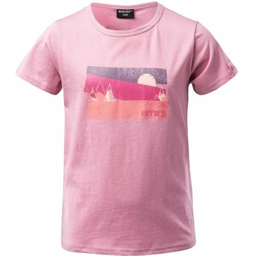 Hi-Tec NELA JRG Majica za djevojčice, ružičasta, veličina
