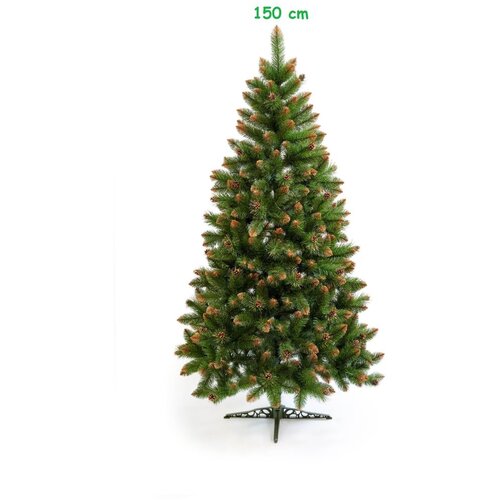  Umjetno božićno drvce - BEATA zlatna s če&scaron;erima - 150cm Cijene