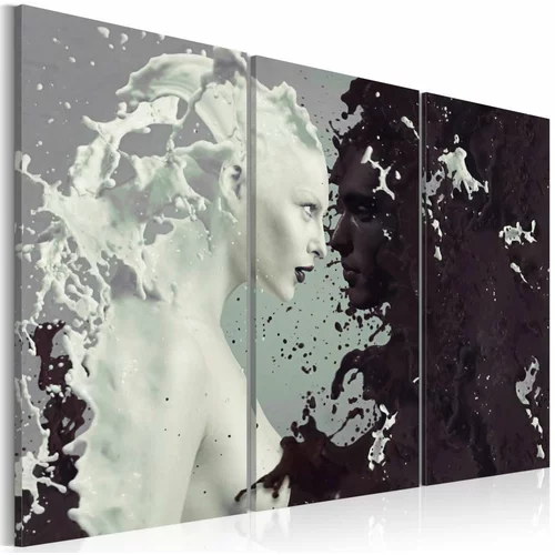  Slika - Black or white? - triptych 90x60