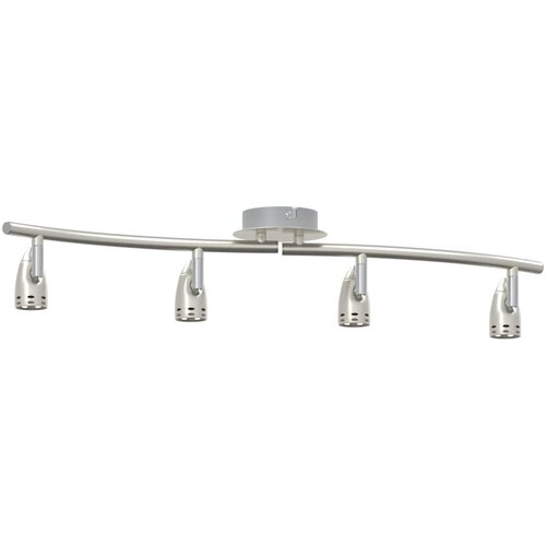  Stropni reflektor s reflektorima Nikla 61 x 10 x 12,5 cm Metal Slike