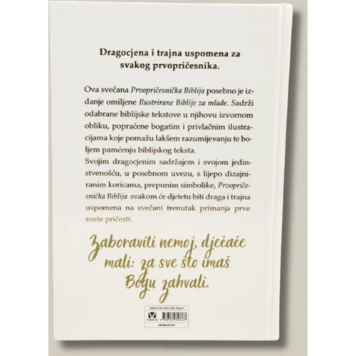  Personalizirana Prvopričesnička Biblija ili Biblija za mlade - 2. Zaboraviti nemoj dječače mali