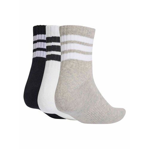 Adidas &amp;Scaron;portne nogavice &amp;#039;Ess&amp;#039; pegasto siva / črna / bela Slike