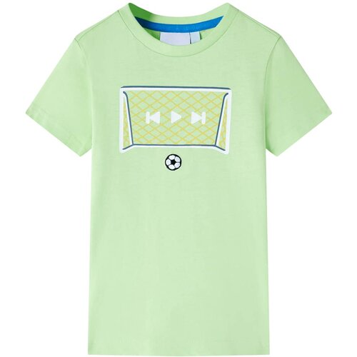 VidaXL Dječja majica boja limete 116 Slike