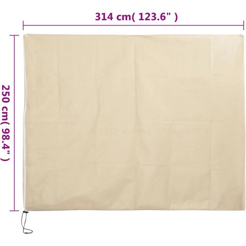  Navlake za biljke od flisa s patentom 10 kom 70 g/m&amp;sup2; 3,14x2,5 m Slike