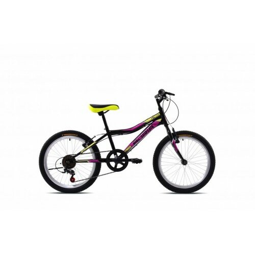 Capriolo dečiji bicikl Adria stinger 20 crno-ljubičasti Slike