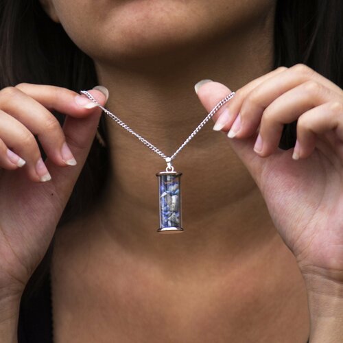 Epic Fantasy Shop Lapis Lazuli bočica ogrlica Slike