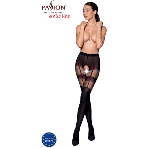 Passion tiopen 017 tights 20/40 den black 1-2 Slike