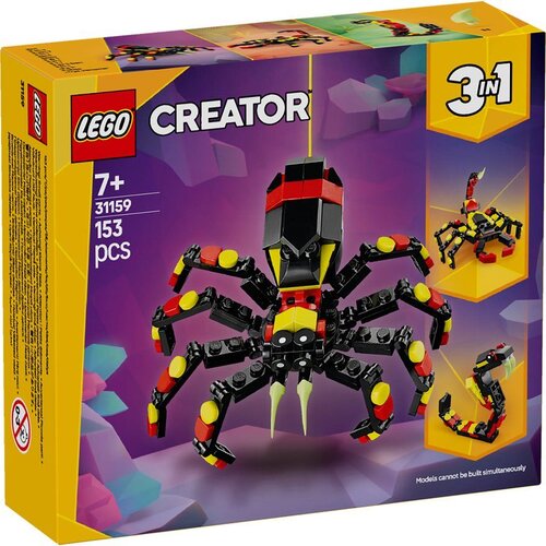 Lego Creator 3in1 Wild Animals: Surprising Spider 31159 Cene