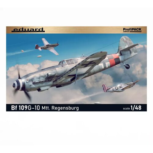 Eduard model kit aircraft - 1:48 bf 109G-10 mtt regensburg Cene