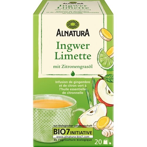 BIO čaj đumbir-limeta - 35 g Cene