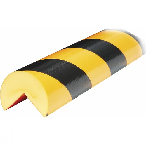 SHG Zaščita vogalov Knuffi®, tip A+, kos 1 m, črno / rumene barve