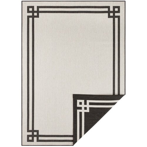 NORTHRUGS crno-krem vanjski tepih Manito, 160 x 230 cm Slike