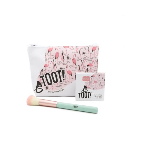 TOOT! Blushing Flamingo Blush Bag Set Slike