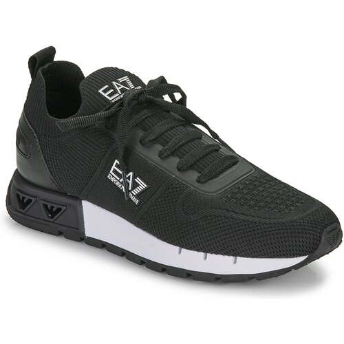 Ea7 Emporio Armani BLK WHT LEGACY KNIT Crna Cijene