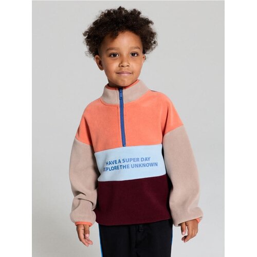 Sinsay Flis majica half-zip Active Slike