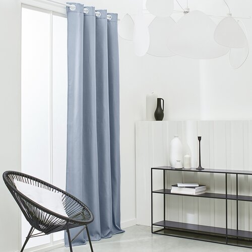 Today Zavese, žaluzije Rideau Isolant 140/240 Polyester Essential Denim Modra Cene
