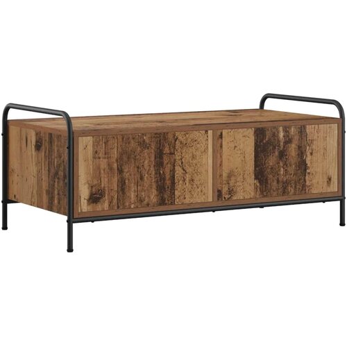  Stolić za kavu Staro drvo 99 5 x 49 x 41 cm Konstruirano drvo - Staro drvo Slike
