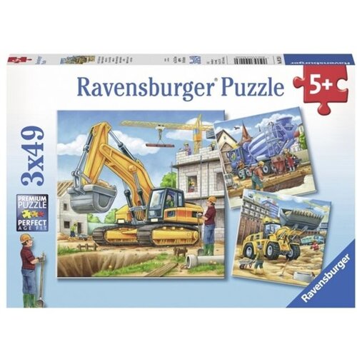 Ravensburger puzzle (slagalice) - Velike graditeljske masine RA09226 Cene