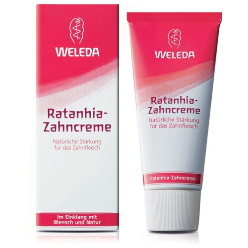 Weleda Toothpaste Ratanhia zobna pasta proti krvavitvi dlesni 75 ml Slike