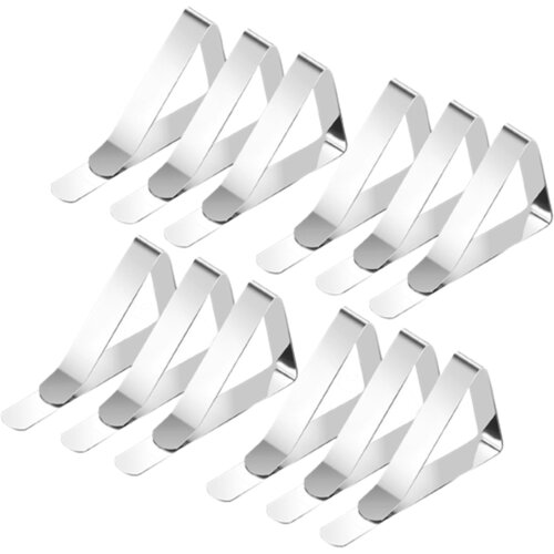 INF Sponke za krpo / držalo za krpo Silver 12-paket, (21275050) Cene
