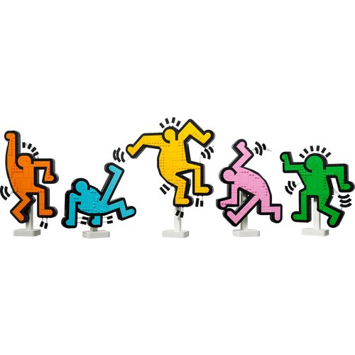 Lego LEGO&amp;reg; Art - Kit Haring &amp;ndash; Figure koje ple&amp;scaron;u (31216) Slike