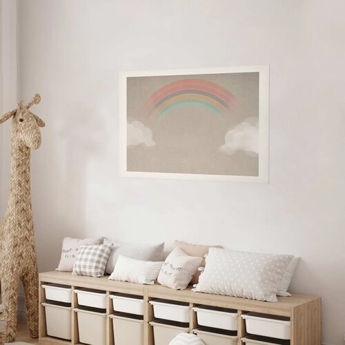  Plakat - Rainbow in the Rain 60x40 Bez okvira s margom Slike