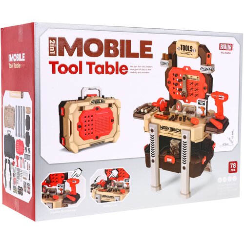  Dječja radionica za igru Enthusiasts 78el - crvena Cijene