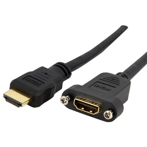 StarTech.com HDMIPNLFM3 HDMI kabel 0,9 m HDMI Tip A (Standard) Crno Cene