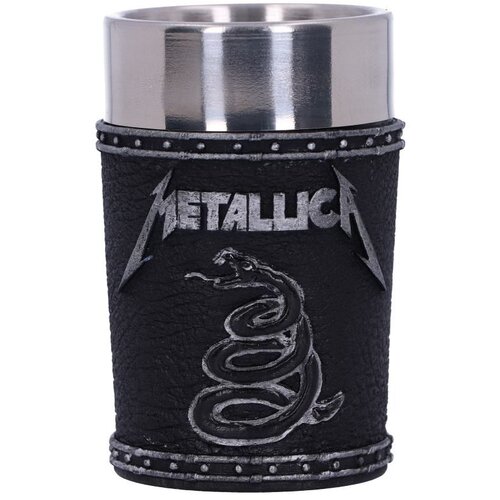 NEMESIS NOW METALLICA - THE BLACK ALBUM SHOT GLASS 7.5CM KOZARČEK ZA ŽGANJE Cene