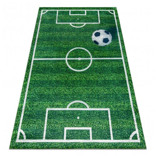 RugsX BAMBINO 51760 pralna preproga Nogometno igri&scaron;če, nogomet za otroke proti zdrsu - zelena 200x290 cm, (22112079) Cene