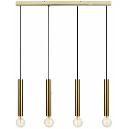 Markslöjd Zlata viseča stropna svetilka Sencillo, dolžina 107,5 cm