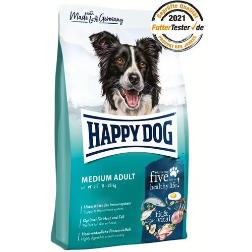 Happy Dog medium adult fit&well – suva rana za srednje rase 4kg Cene