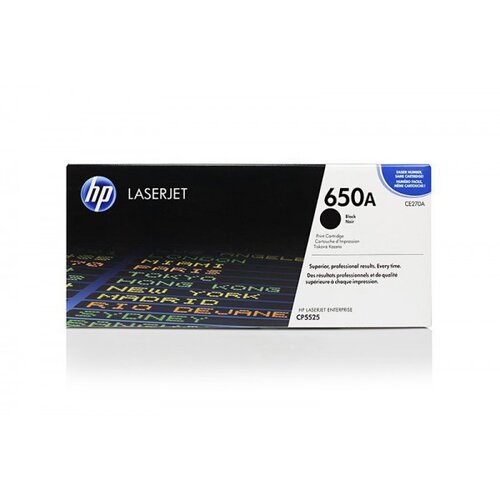 HP Toner HP CE270A Black / 650A / Original Cene