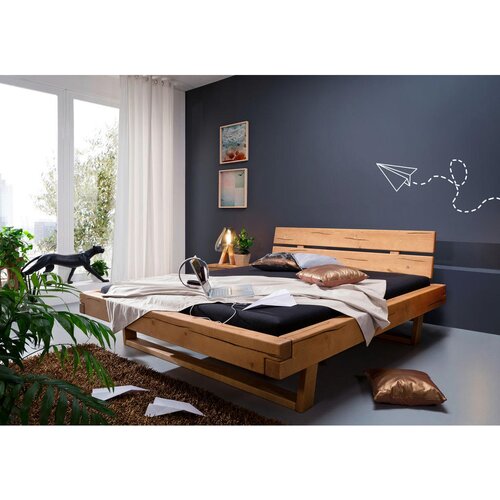 Livetastic postelja iz tramov 180 cm x 200 cm , les barve bora Cene