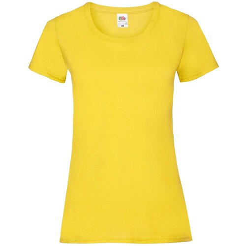 Fruit Of The Loom Valueweight Yellow T-shirt Cene