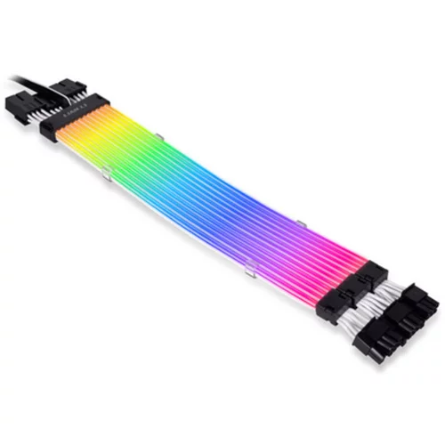 Lian Li kabel za napajanje grafične kartice Strimer plus v2 triple 8-pin rgb pcie, za grafično kartico, 30 cm