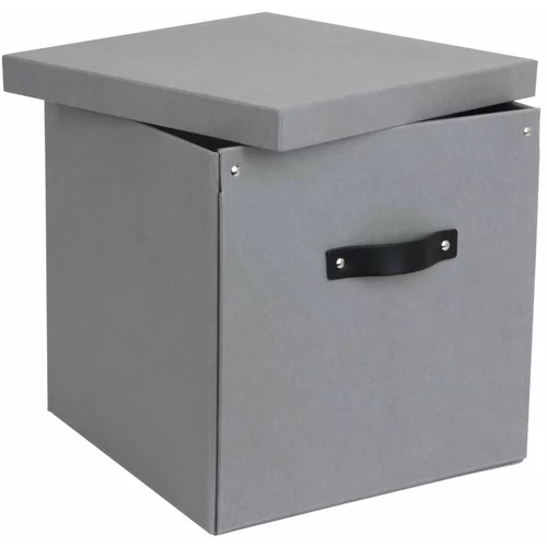 Bigso Box of Sweden Svetlo siva škatla za shranjevanje Logan
