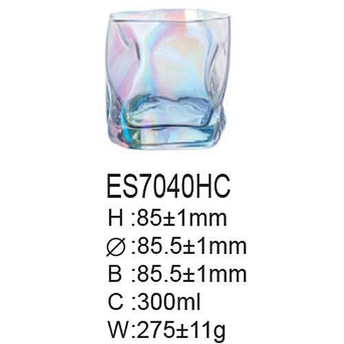 Staklena casa ES7040SA-sarena Cene