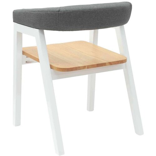  Trpezarijske stolice 2 pcs Bijelo 54 x 57 x 73 cm Slike