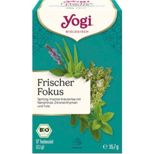 Mogli Svježi fokus, bio - 17 vrećica čaja Slike