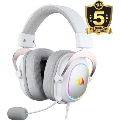 Redragon H510 Zeus-X RGB gaming slu&scaron;alke bele barve Cene
