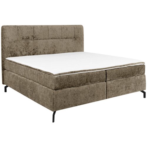 Esposa POSTELJA BOXSPRING 160 cm x 200 cm , tekstil umazano rjava Cene