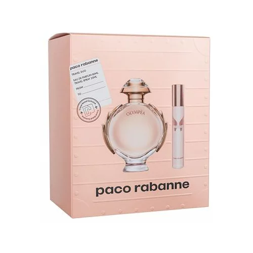 Paco Rabanne Olympéa darilni set parfumska voda 80 ml + parfumska voda 20 ml za ženske