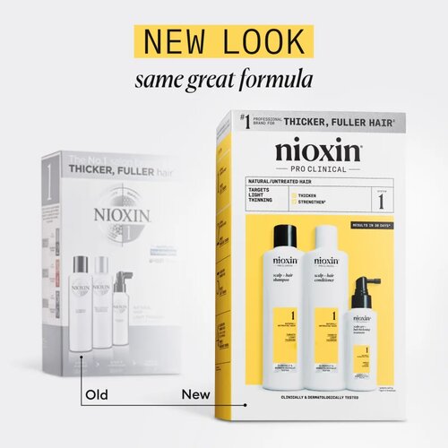 Nioxin Scalp Recovery darilni set za tanke ali redke lase 3 kos Slike