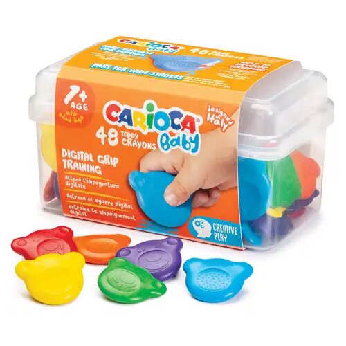 Carioca Baby Teddy masne bojice set od 48kom - Cene