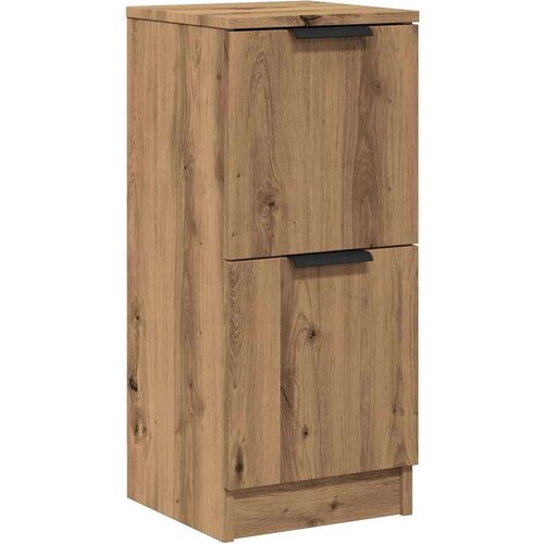 VidaXL Komoda Artisan hrast 30x30x70 cm izrađeno drvo Slike