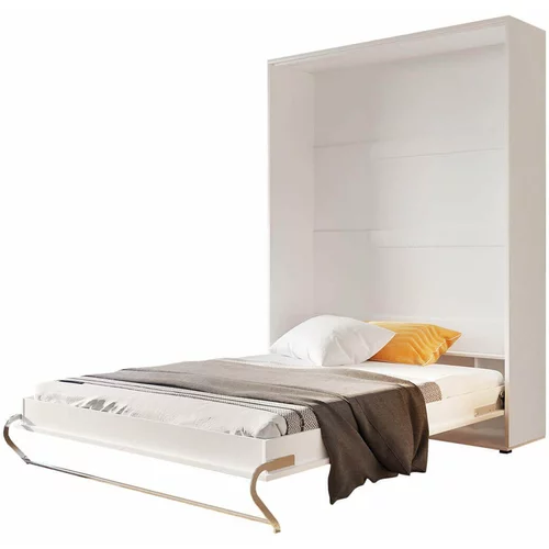Bed Concept Krevet u ormaru CP-01 bijela visoki sjaj - 140x200 cm