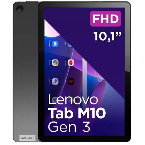 Lenovo Tab M10 (3rd Gen), 10.1-Inch WUXGA IPS/4GB/64GB/Android, Storm Grey Slike