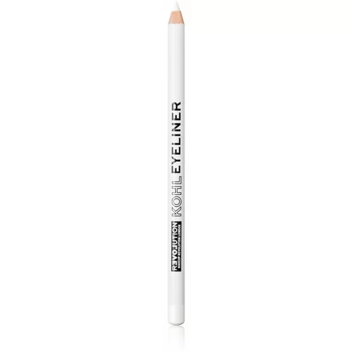 Revolution Relove kohl eyeliner svinčnik za oči 1,2 g odtenek white